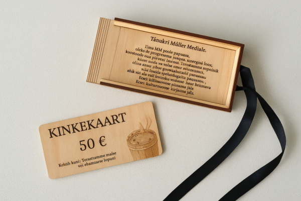Kinkekaart firmale
